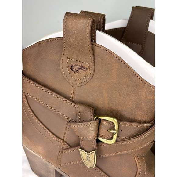 NWT Brown rocket dog ankle western  boots size 11 - Picture 3 of 8
